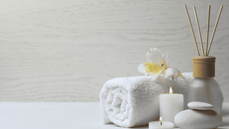 タオルやキャンドル